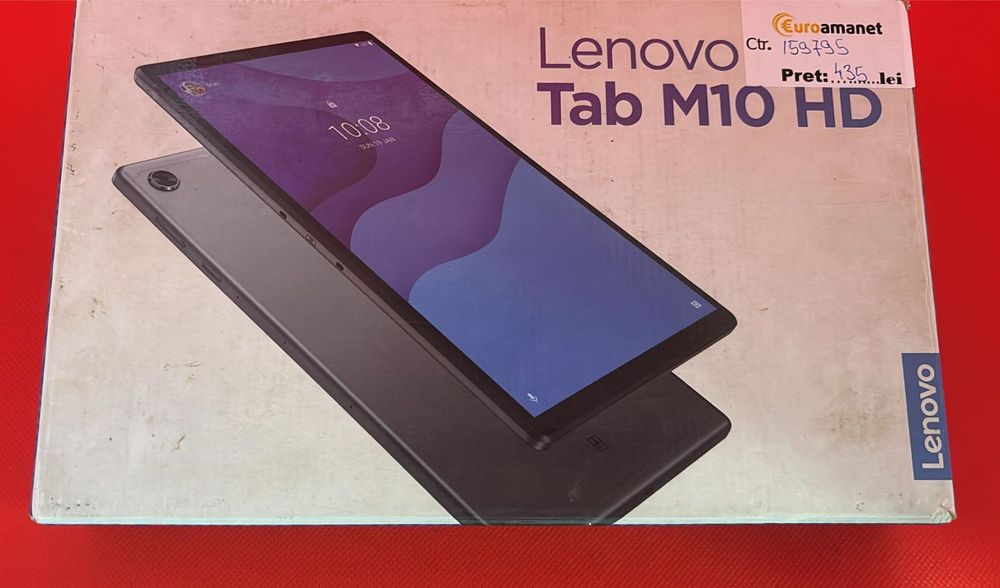 Tableta Lenovo Tab M10 HD (2nd Gen), Octa-Core, 10.1", 4GB RAM, -A-
