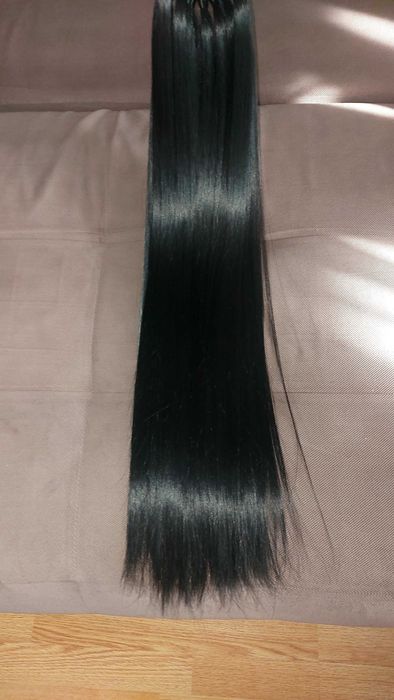 Коса опашка черен цвят