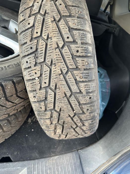 Диски с зимними шинами