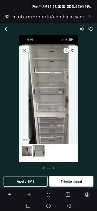 Sertare congelator Samsung