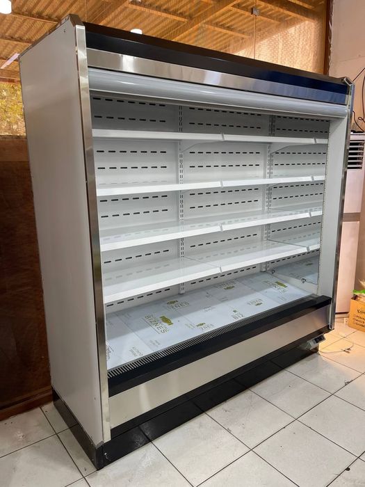 Витринный холодильник, горка