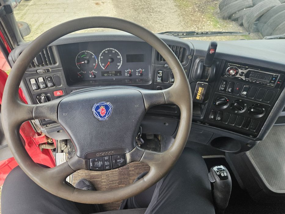 Scania 8x4 R 420 2007 basculabil  Impecabil