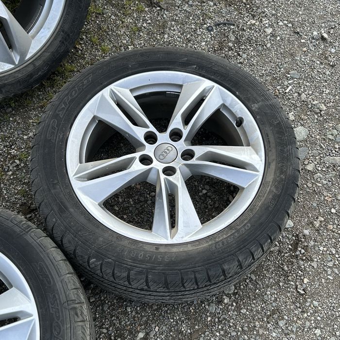 235/50/18  5х112 Audi Vw Гуми с джанти