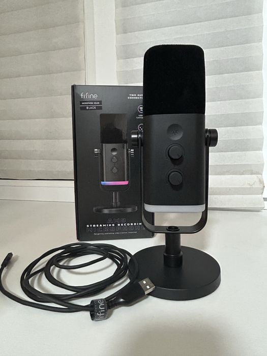 Микрофон Fifine AM8 черный