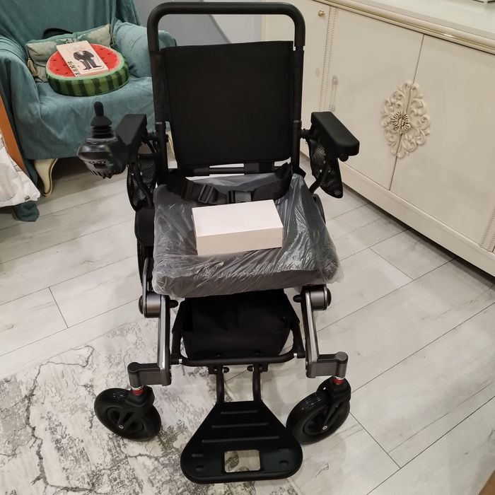 Нова електрическа инвалидна количка до 150кг сгъваема