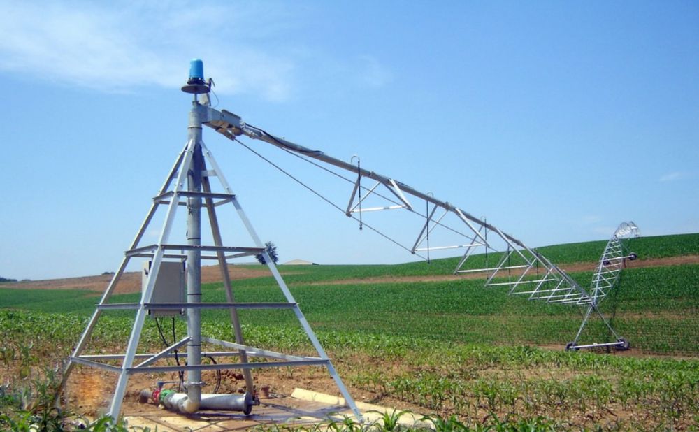 Дождевальная машина.