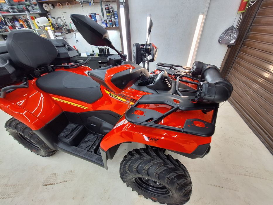 Atv/Атв CFMOTO 520L ново ,куфар музика