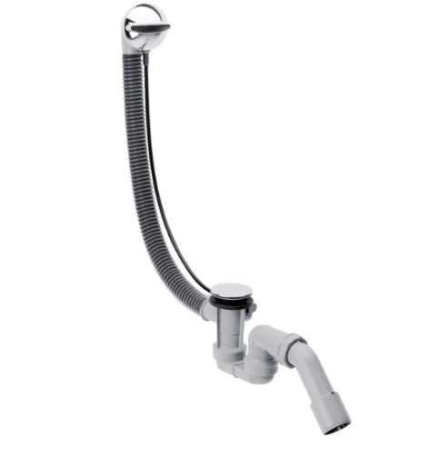 Hansgrohe Flexaplus S – Set complet de scurgere pentru cadă, cromat