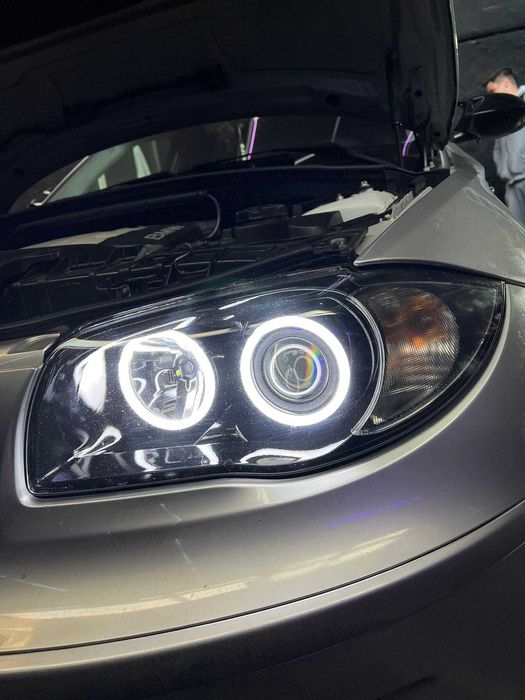 Kit Lupe Bixenon+Angel Eyes Cotton+Kit Led 120W BMW E87