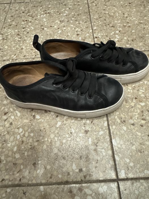 Кеды кожаные Sman