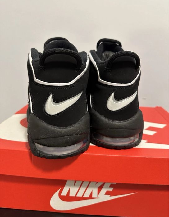 Adidasi Uptempo Black&White Nike Air