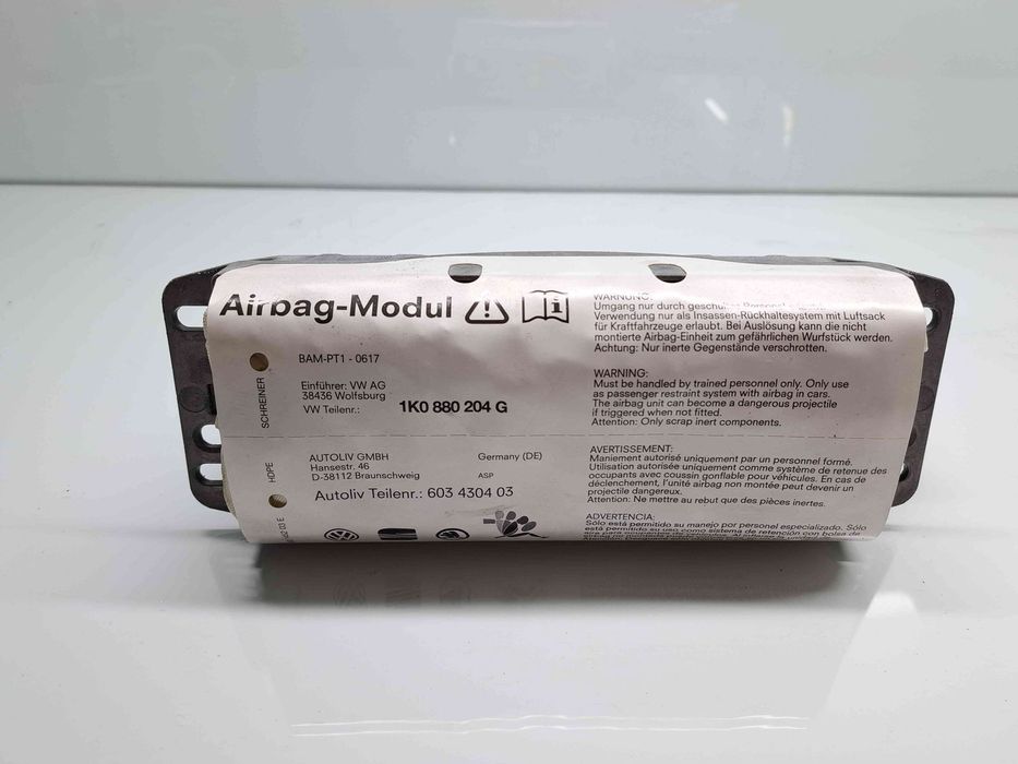 Airbag pasager Volkswagen Golf 5 (1K1) [Fabr 2004-2008] 1K0880204G