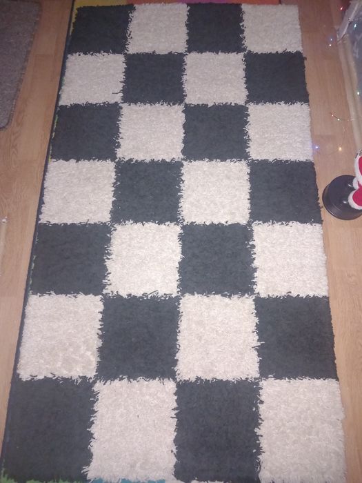 Covor shaggy cu fir lung 150 cm/80 cm