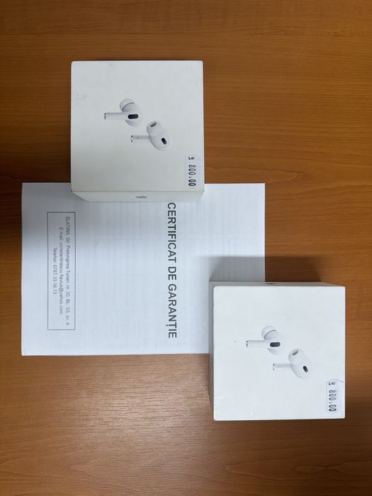 Airpods Pro generatia a2a, originale, noi/sigilate