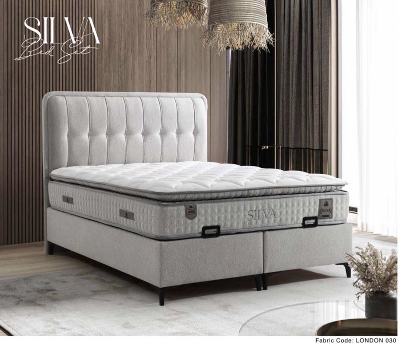 Тапицирана спалня Silva Bed - London 030