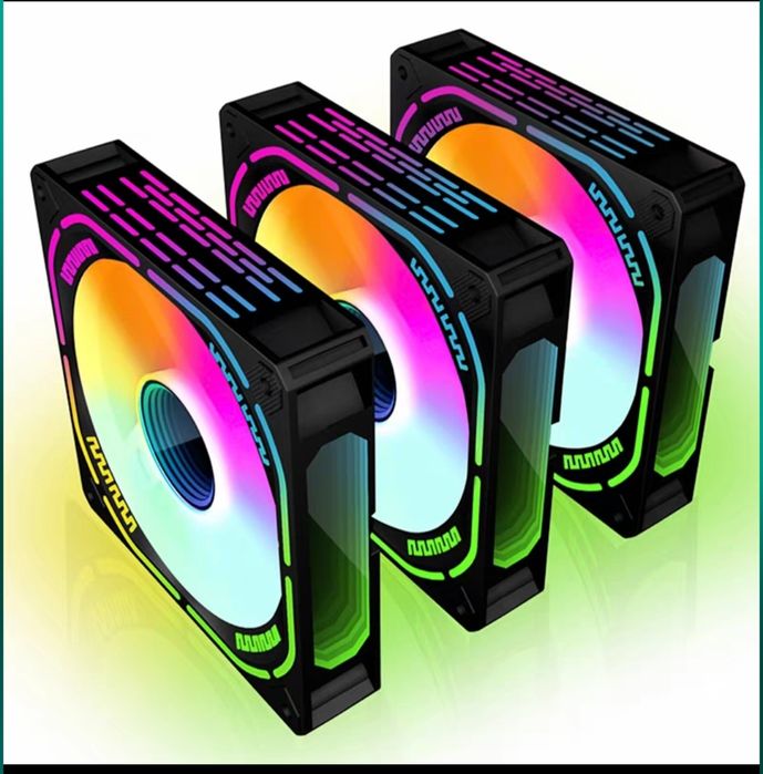 Высокопроизводительный ARGВ вентилятор с плотным размещением