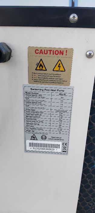 Термопомпа за басейн XPS Pool