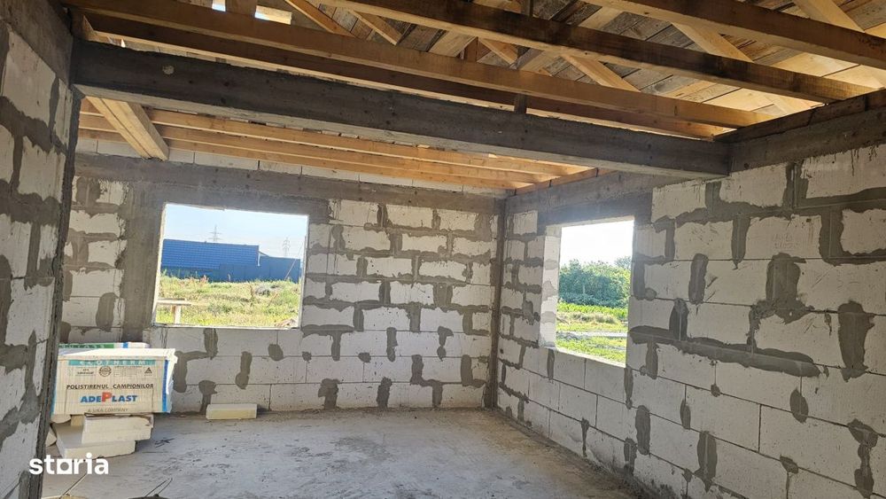 Casa in constructie de vanzare, 124 mp, zona Nord
