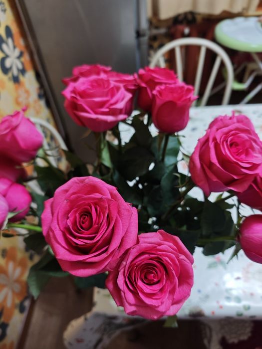 цветы букет с клубникой