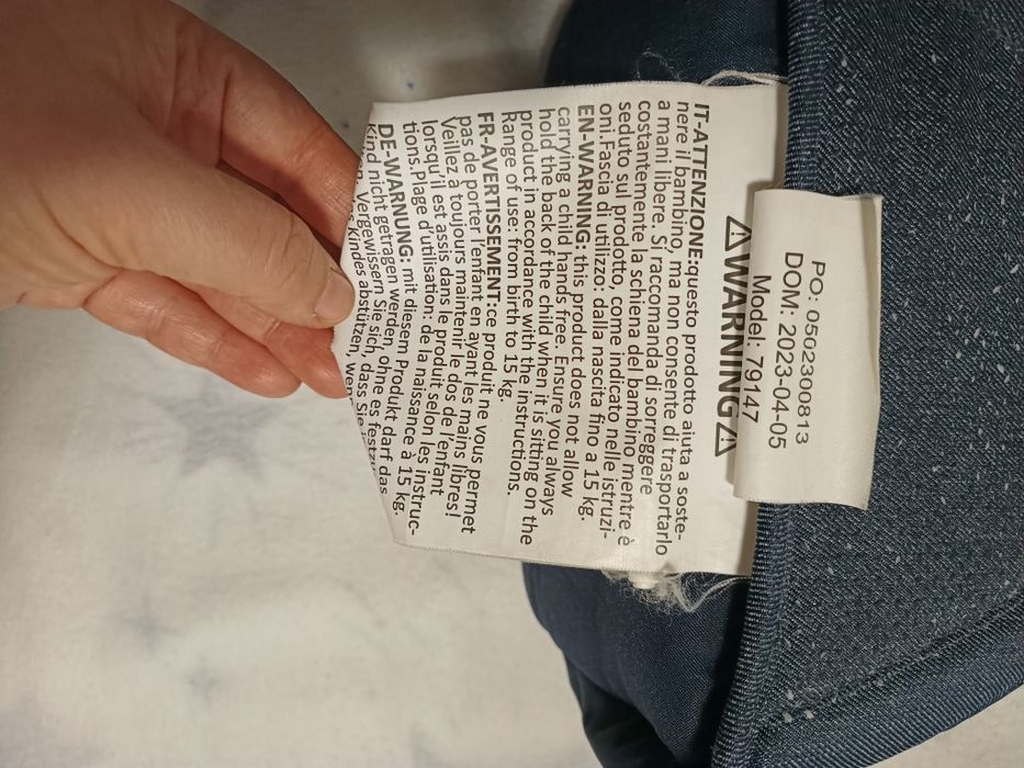 Marsupiu ergonomic multifunctional Chicco Hip Seat cu suport sold