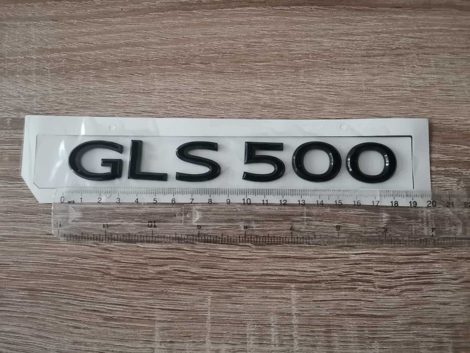 черен надпис нов стил Mercedes Benz GLS 500