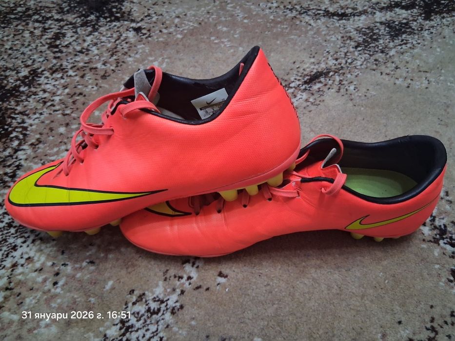 Бутонки Nike mercurial номер 44 (28 см.)