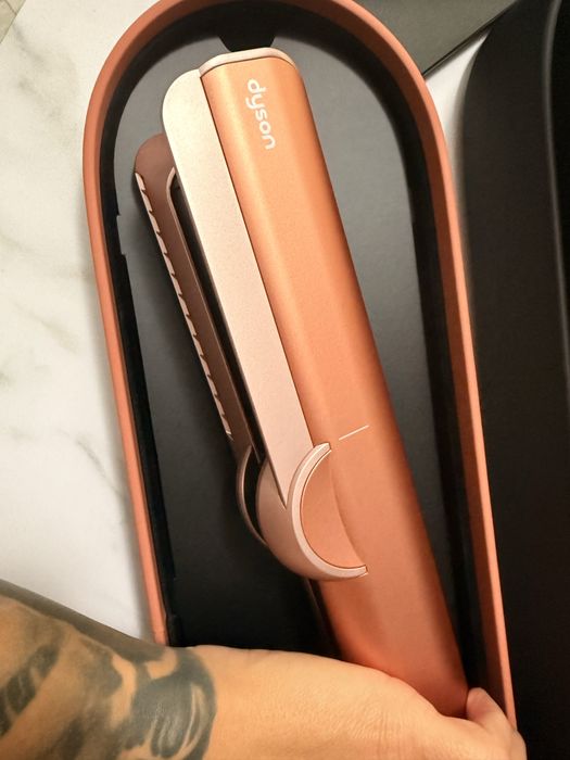 Dyson Airstrait Amber silk/Pink champagne