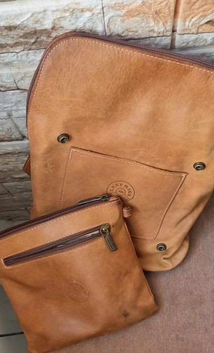 Rucsac piele naturală