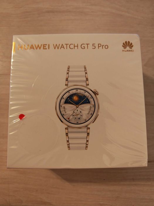 КАТО НОВ Huawei Watch GT 5 Pro 42mm - Yettel Гаранция 2027