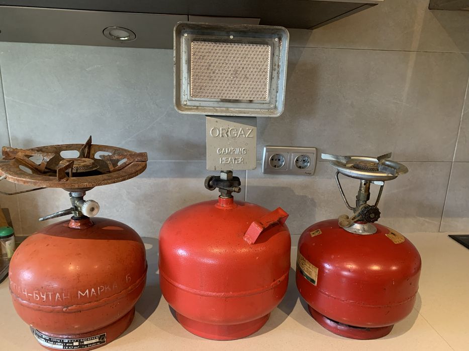 Газови котлони и печка