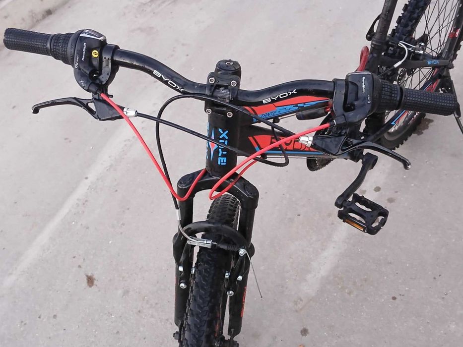 Велосипед Biox с амартисьори 24"