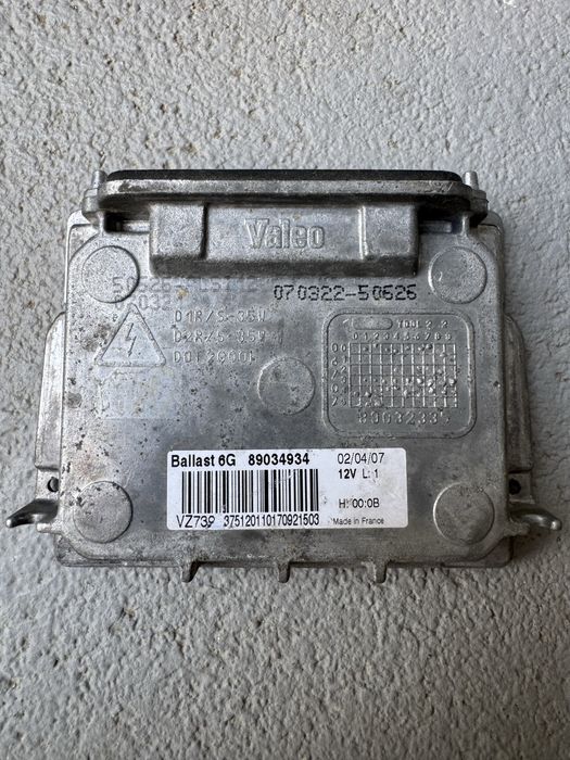 Droser balast xenon original Valeo 6G cod 89034934