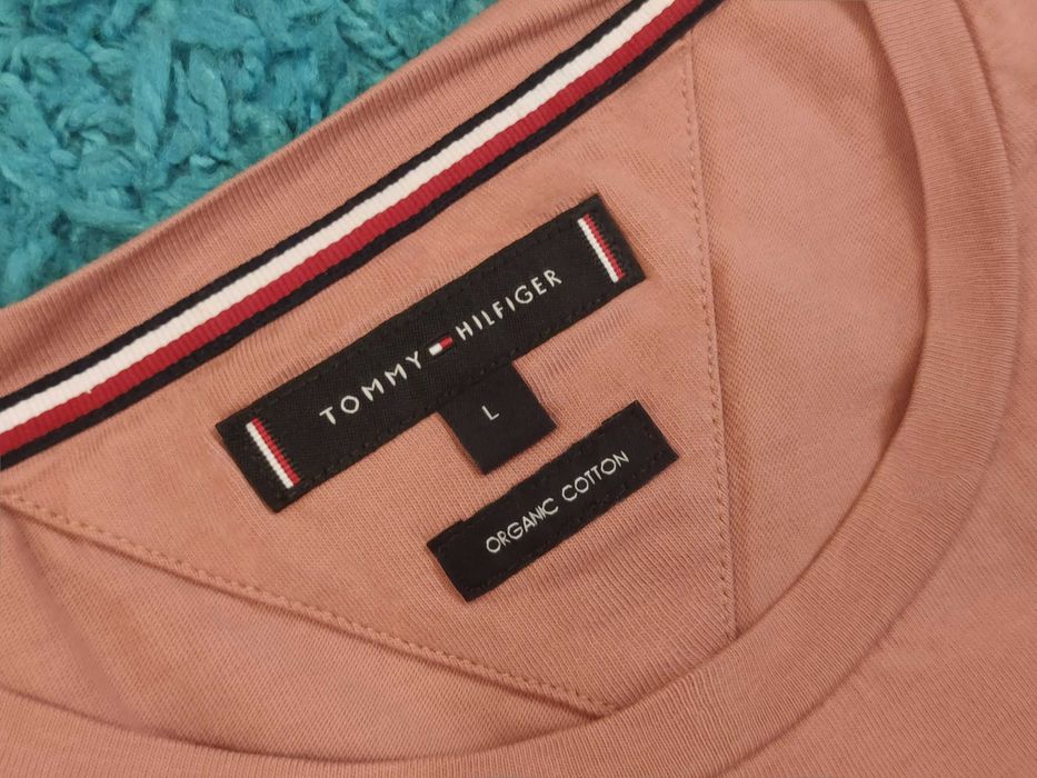 Tricou Tommy Hilfiger - Regular Peach