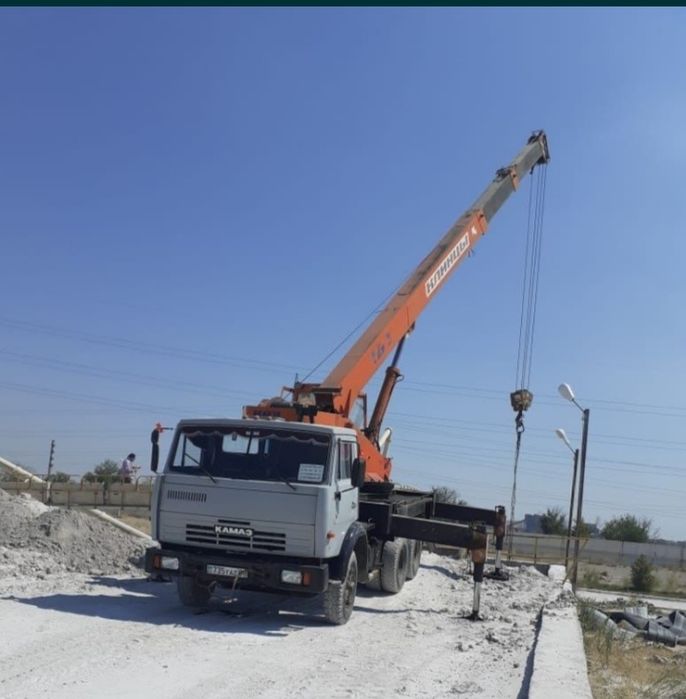 Услуга автокран, камаз, Китай, 20,25,50т