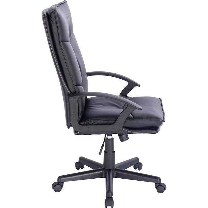 Scaun de birou Kring Ralph, PU, Negru