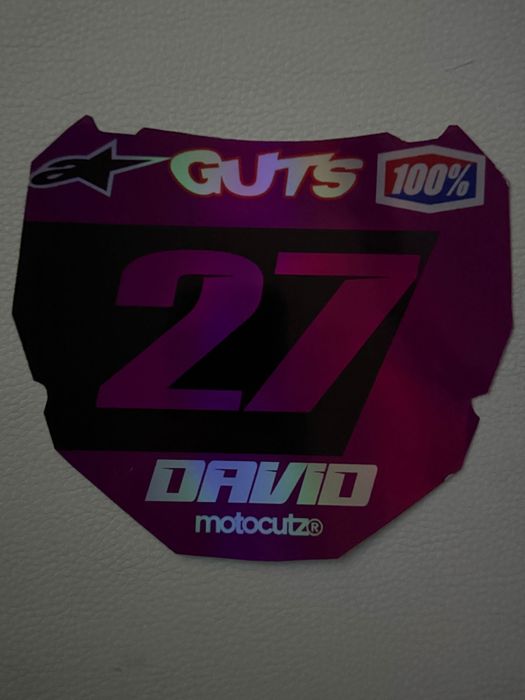 Sticker ODI Plate