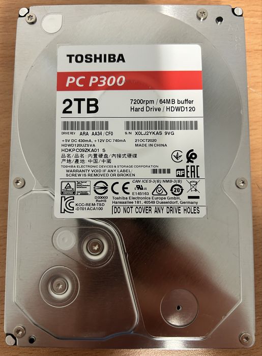 Lot HDD 1TB  2TB  3TB  4TB