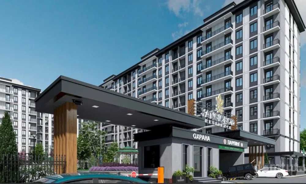 Новостройка ЖК Yangiabad Residence 2/7/10 кирпич 60,06 кв.м