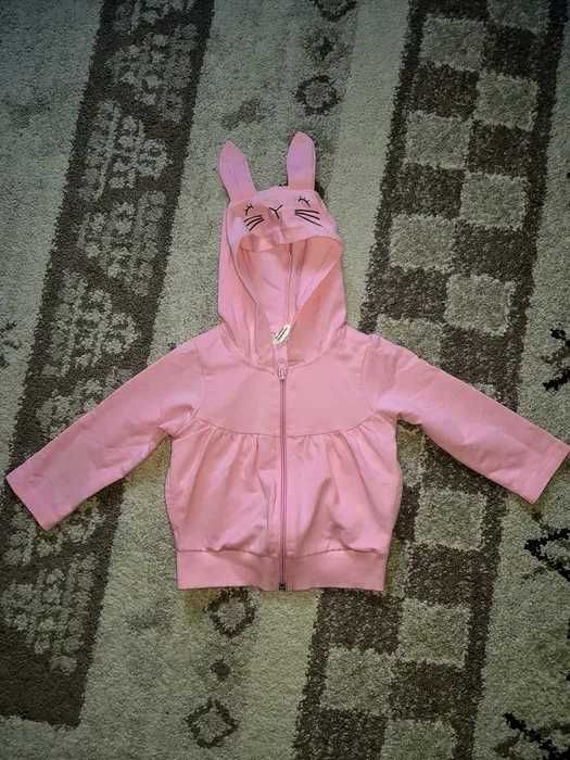 бебе момиче есенно преходно яке 92 см / суичър / суитшърт 74 - 86 см