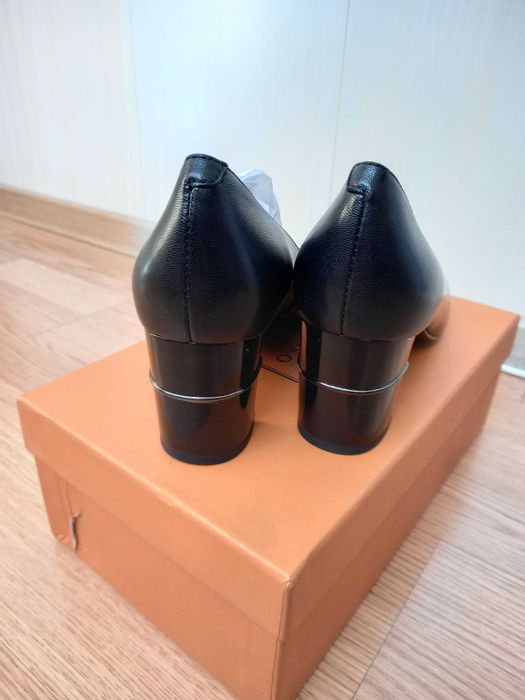 Туфли женские кожаные