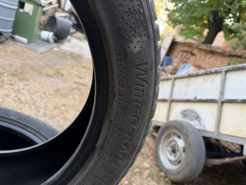 Kumho всесезонни гуми 215/55/18 дот 2123