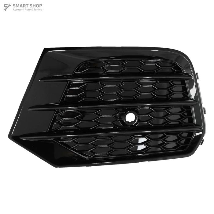Grile Laterale compatibil cu Audi Q3 8U Facelift (2014-2017) RS Design Negru Lucios