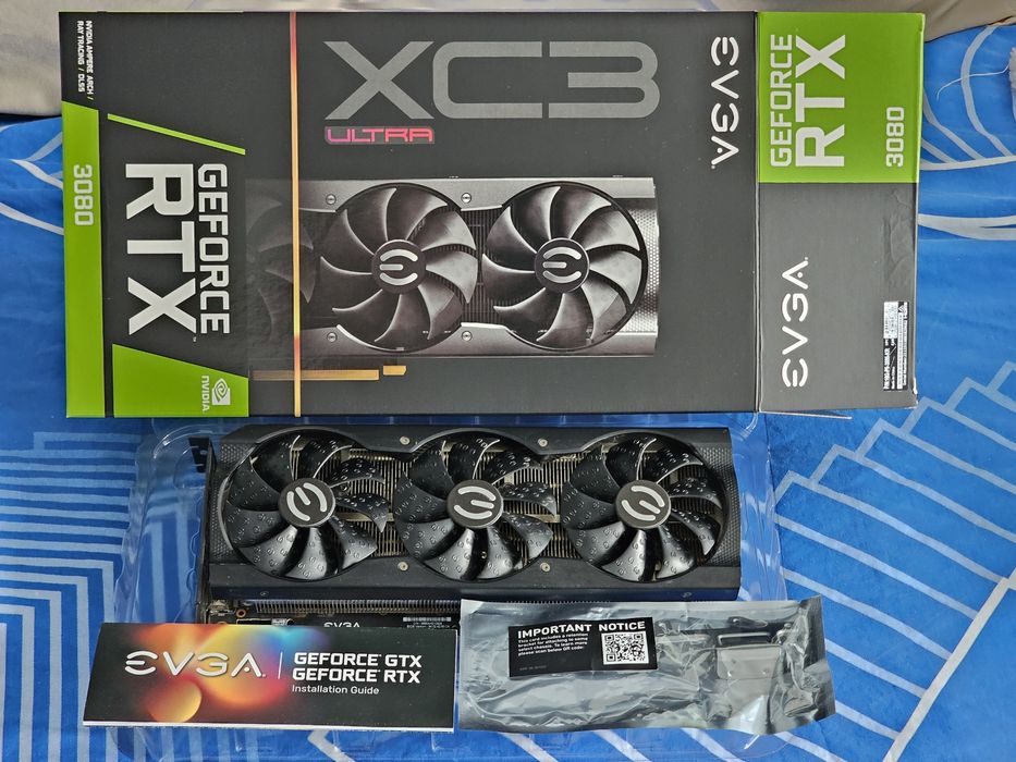 3БР RTX3080 XTREME WATERFORCE Asus Evga Gigabyte Aorus EKWB  видеокарт