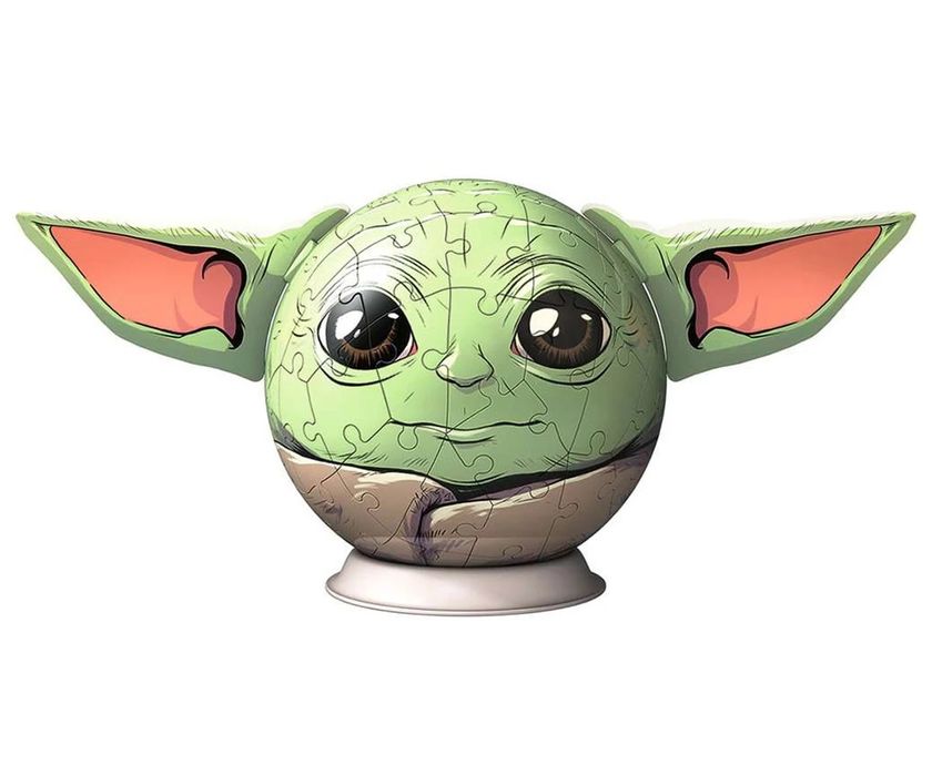 3D Пъзел топка Ravensburger 72 ел. - Мандалорецът: Грогу