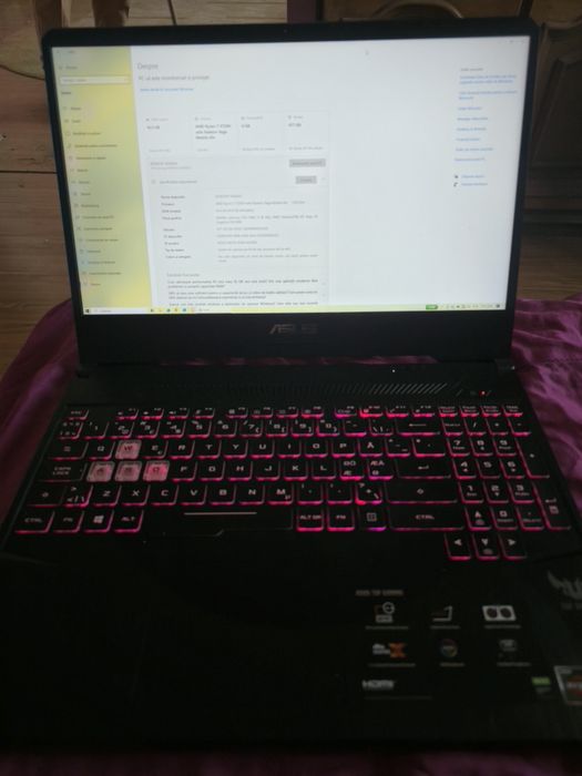 Asus TUF  fx 505du.316