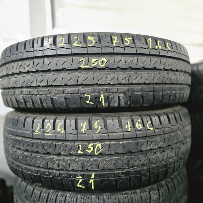 2x 225/75/16C VARA KLEBER 2021 Stare ca noi
