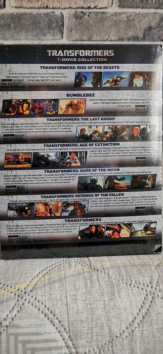Transformers 7-Movie Collection 4K UHD - Колекция 7 филма Трансформърс