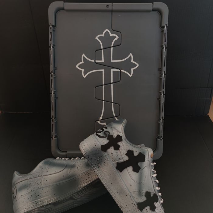 Nike Air Force 1 x Chrome Hearts Custom