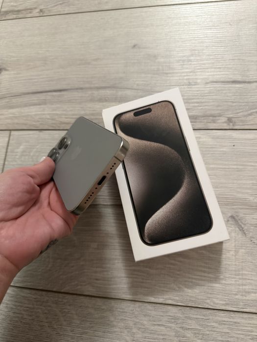 Iphone 15 Pro , Natural Titanium , 128GB