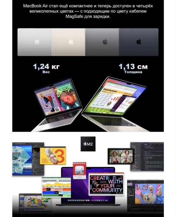 Новый MacBook Air 13 М2